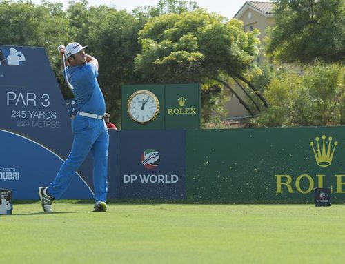 Rolex testimone Jon Rahm Claims the Rolex series finale at the DP World Tour championship, Dubai